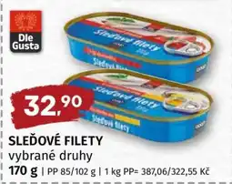 Terno Sleďové filety nabídka