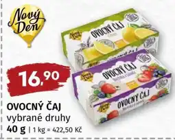 Terno Ovocný čaj nabídka