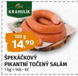 Terno Špekáčkový pikantní točený salám nabídka