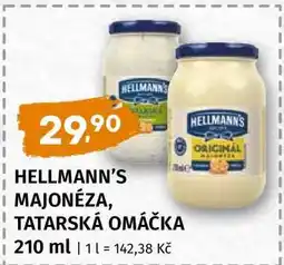 Terno Hellmann’s Majonéza / Tatarská omáčka nabídka