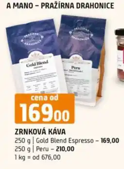 Terno Zrnková káva Gold Blend Espresso nabídka