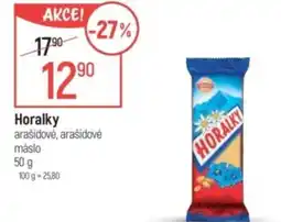 Globus Horalky arašidové, arašidové máslo nabídka
