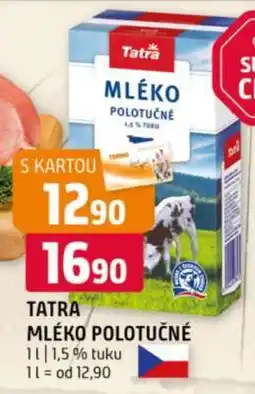 Terno Tatra Mléko Polotučné nabídka