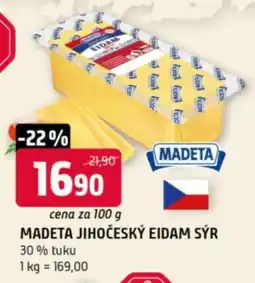 Terno MADETA Jihočeský Eidam sýr nabídka