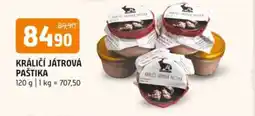 Terno KRÁLIČÍ JÁTROVÁ PAŠTIKA nabídka