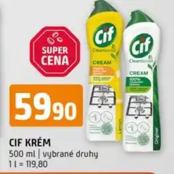 Terno Cif krém nabídka