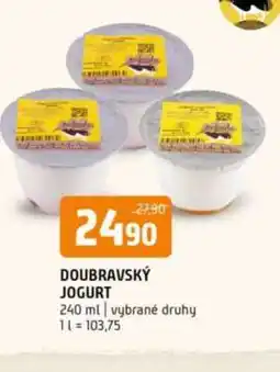 Terno Doubravský jogurt nabídka