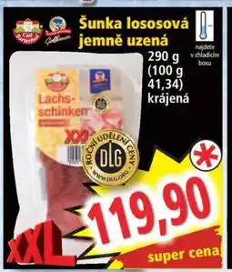 Norma Šunka lososová jemně uzená nabídka