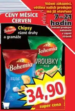 Norma Chipsy nabídka