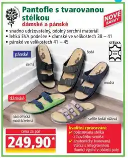 Norma Pantofle s tvarovanou stélkou nabídka