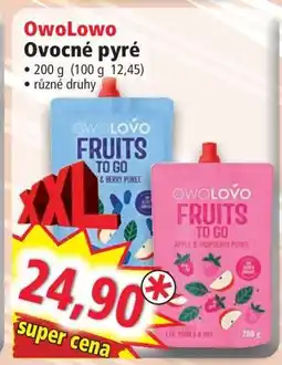 Norma OwoLovo Ovocné pyré nabídka