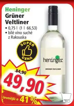 Norma HENINGER Grüner Veltliner nabídka