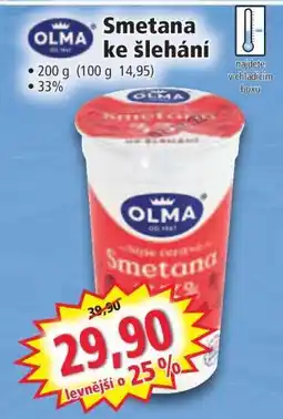 Norma Smetana ke šlehání nabídka