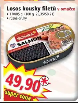 Norma Losos kousky filetů v omáčce nabídka