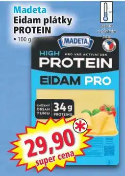 Norma Madeta Eidam plátky PROTEIN nabídka