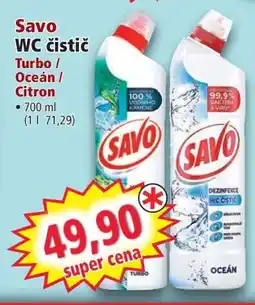 Norma Savo WC čistič nabídka