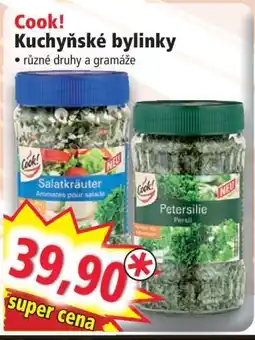 Norma Cook! Kuchyňské bylinky nabídka