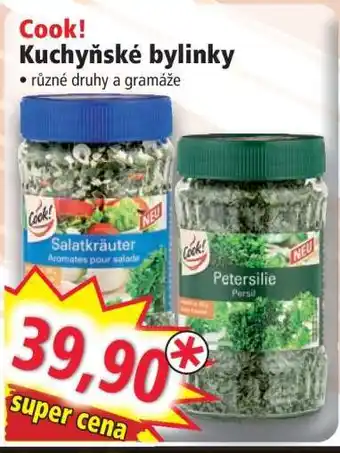 Norma Cook! Kuchyňské bylinky nabídka