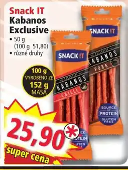 Norma SNACK IT Kabanos exclusive nabídka