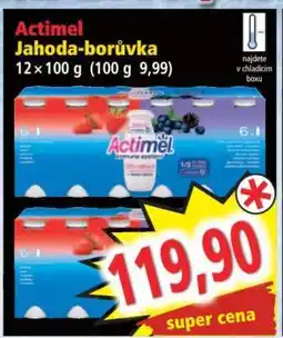 Norma Actimel jahoda/borůvka nabídka