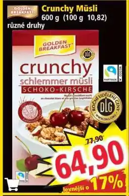 Norma Crunchy Müsli nabídka