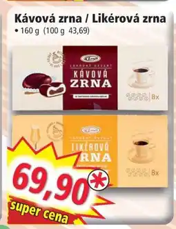Norma Kávová zrna / Likérová zrna nabídka