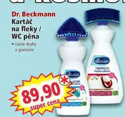 Norma Dr. Beckmann Kartáč na fleky / WC pěna nabídka