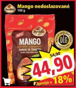 Norma Mango nedoslazované nabídka