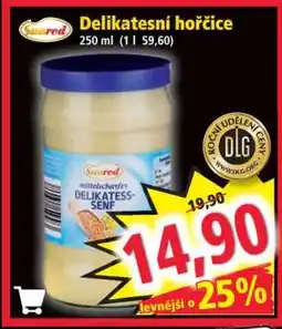 Norma Delikatesní hořčice nabídka