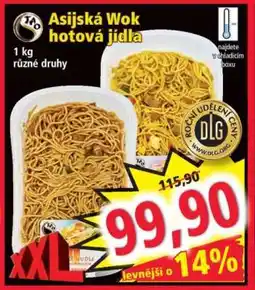 Norma Asijská Wok hotová jídla nabídka