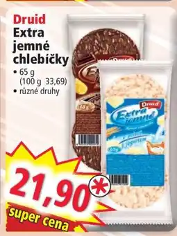 Norma Druid Extra jemné chlebíčky nabídka