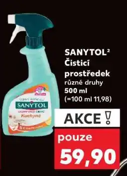 Kaufland SANYTOL Čisticí prostředek nabídka
