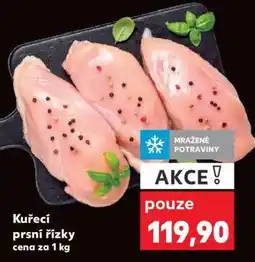 Kaufland Kuřecí prsí řízky nabídka