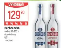 Globus Becherovka vodka 30-37,5% nabídka