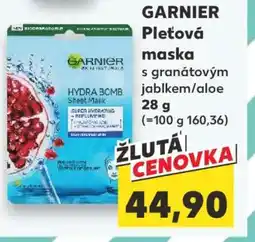 Kaufland Garnier pleťová maska nabídka