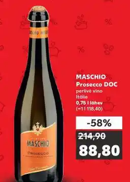 Kaufland MASCHIO Prosecco DOC nabídka