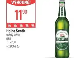 Globus Holba Šerák světlý ležák nabídka