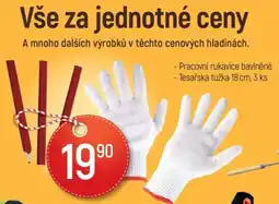 Globus Pracovní rukavice bavlněné nabídka