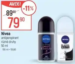 Globus Nivea antiperspirant nabídka