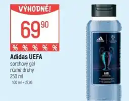 Globus Adidas UEFA sprchový gel nabídka
