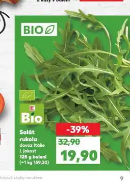 Kaufland Salát rukola nabídka
