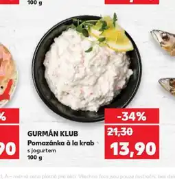 Kaufland Pomazánka á la krab nabídka