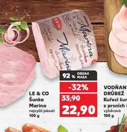 Kaufland Šunka marina nabídka