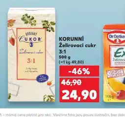 Kaufland Korunní cukr želírovací 3:1 nabídka