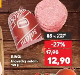 Kaufland Inovecký salám nabídka