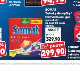 Kaufland Somat tablety do myčky nabídka