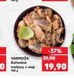 Kaufland Kořeněné matjesy v oleji nabídka