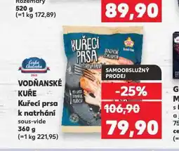 Kaufland Kuřecí prsa k natrhání nabídka