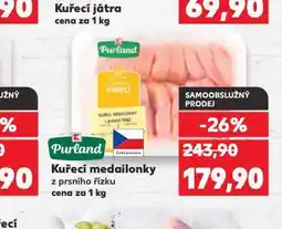 Kaufland Kuřecí medailonky nabídka