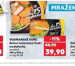 Kaufland Kuřecí holandský řízek / medailonky nabídka